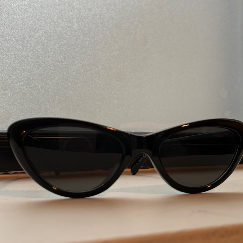 Urban Outfitters Black Cat-Eye Sunglasses